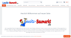 Desktop Screenshot of lausitz-baumarkt.de